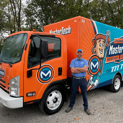 Tyler with Truck 13