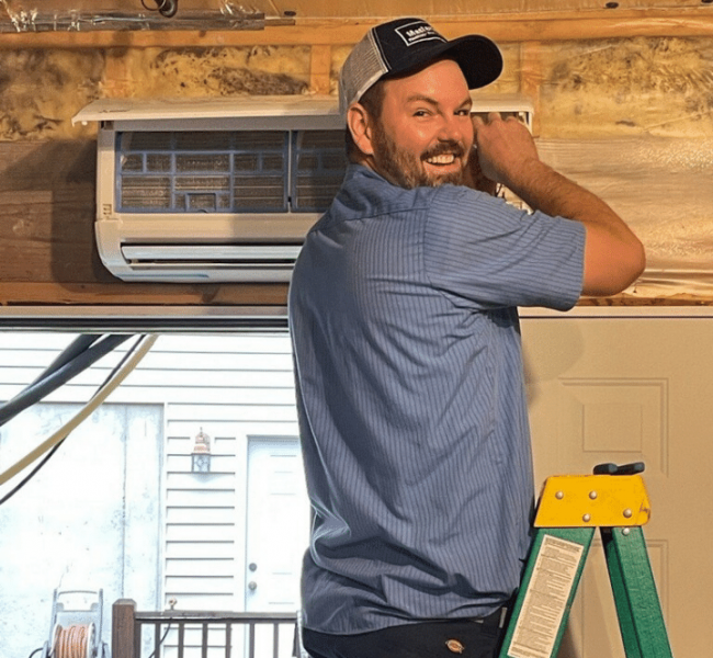 Tyler Installing Mini Split